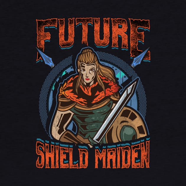 Female Viking Future Shield Maiden Warrior by theperfectpresents